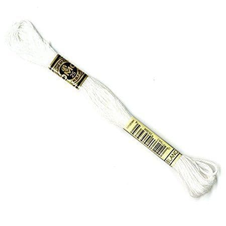 DMC Embroidery Thread - BLANC