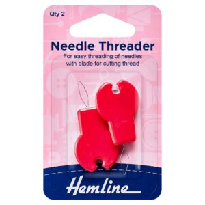 Needle Threader with Cutter