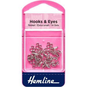 Nickel Hooks & Eyes