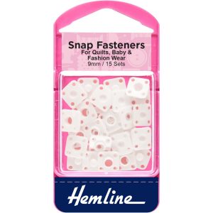 Snap Fasteners For Quilts & Baby - 9mm