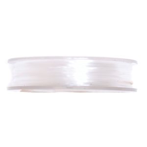 Spandex Elastic 5m x 0.4mm: White