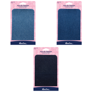 Denim Iron on Patches (2pcs)