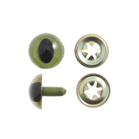 Green Cat Safety Eyes