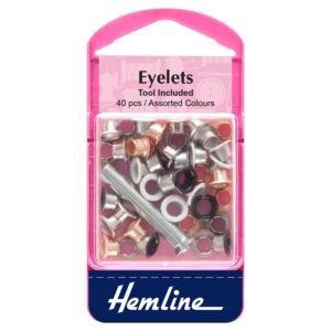 Eyelets with Tool