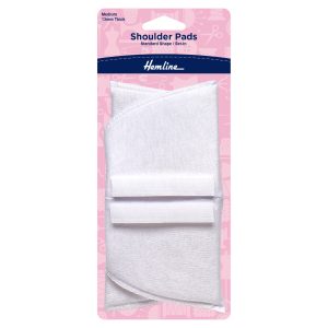 White Shoulder Pads - Standard