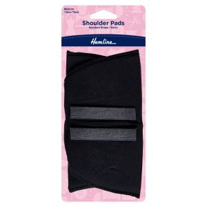Black Shoulder Pads - Standard