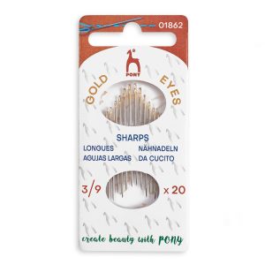 Sharps Sewing Needles - 3/9 - 20pcs
