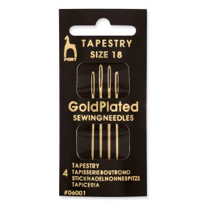 Tapestry Sewing Needles - 18 - 4pcs