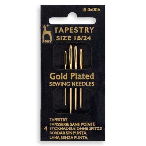Tapestry Sewing Needles - 18/24 - 4pcs