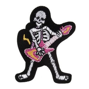 Iron & Sew On Motif: Skeleton