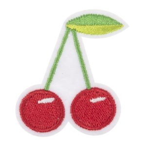 Iron & Sew On Motif: Cherries