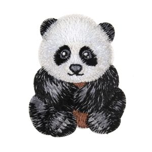 Iron & Sew On Motif: Panda