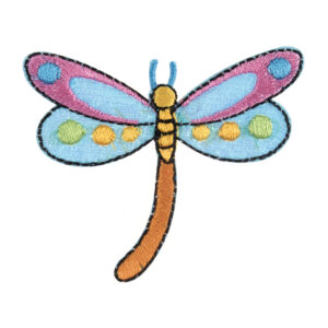 Iron & Sew On Motif: Dragonfly