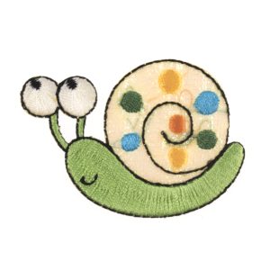 Iron & Sew On Motif: Snail