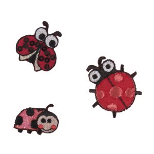 Iron & Sew On Motif: Ladybirds