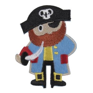 Iron & Sew On Motif: Pirate