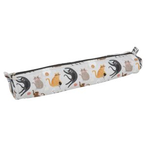 Knitting Pin Case (XL): Soft: Cats