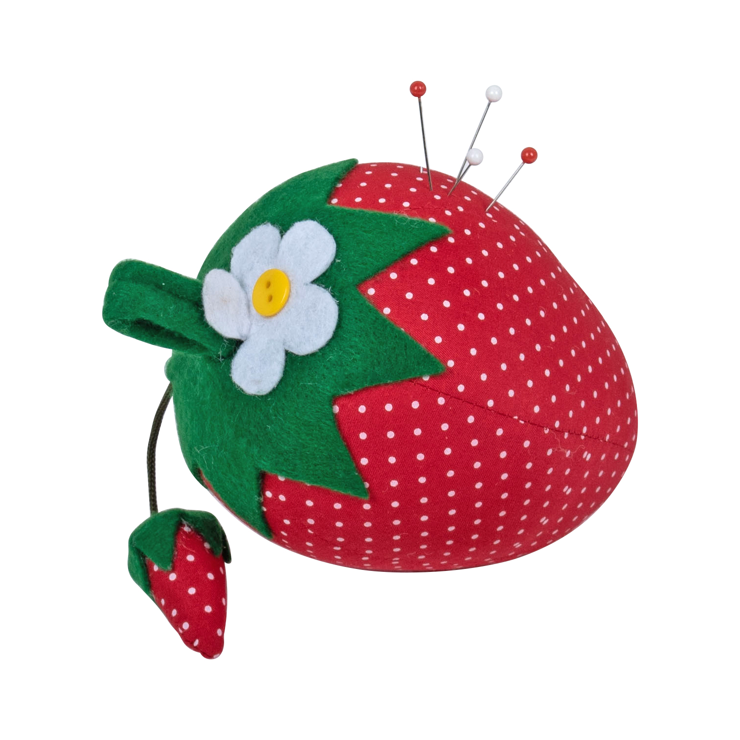 Pincushion: Strawberry Greenhouse
