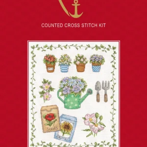 Counted Cross Stitch Kit: My Garden