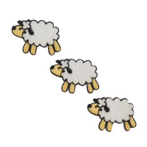 Iron & Sew On Motif: Three Sheep