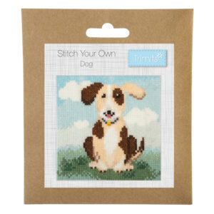 Counted Cross Stitch Kit: Mini: Dog