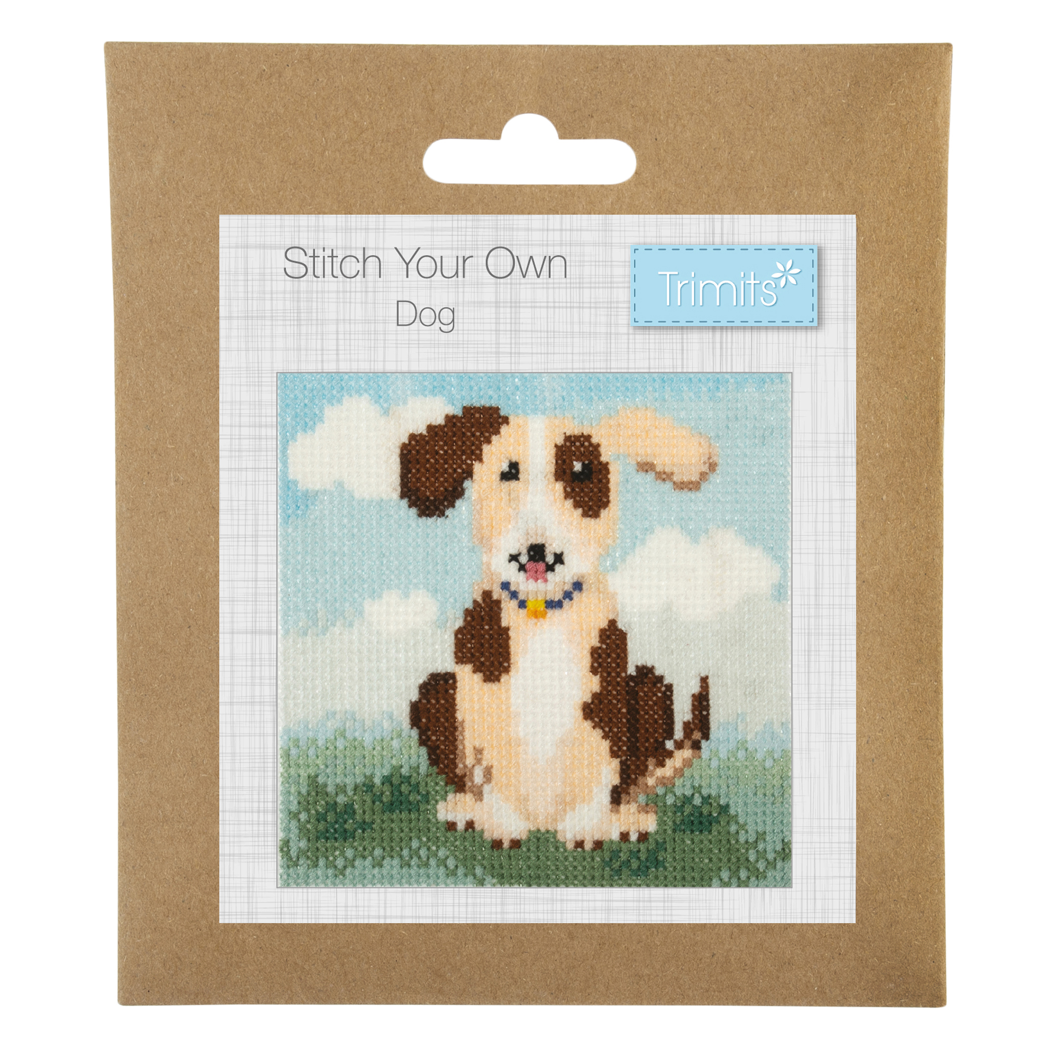 Counted Cross Stitch Kit: Mini: Dog