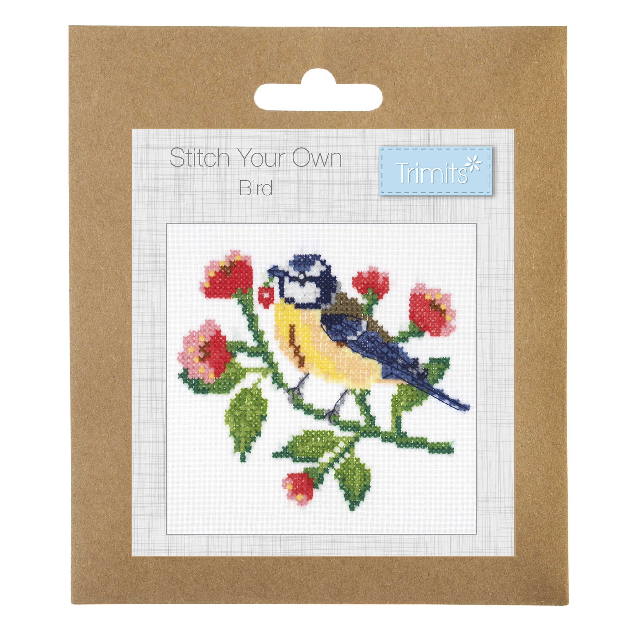 Counted Cross Stitch Kit: Mini: Bird