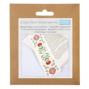Counted Cross Stitch Kit: Bookmark: Bloom