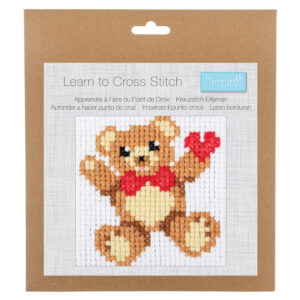 Counted Cross Stitch Kit: Teddy Bear