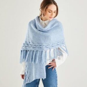 Hayfield Bonus Aran Scarf (Aran) - Hard Copy