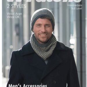 Patons Hat & Scarf (DK/Aran) - Hard Copy