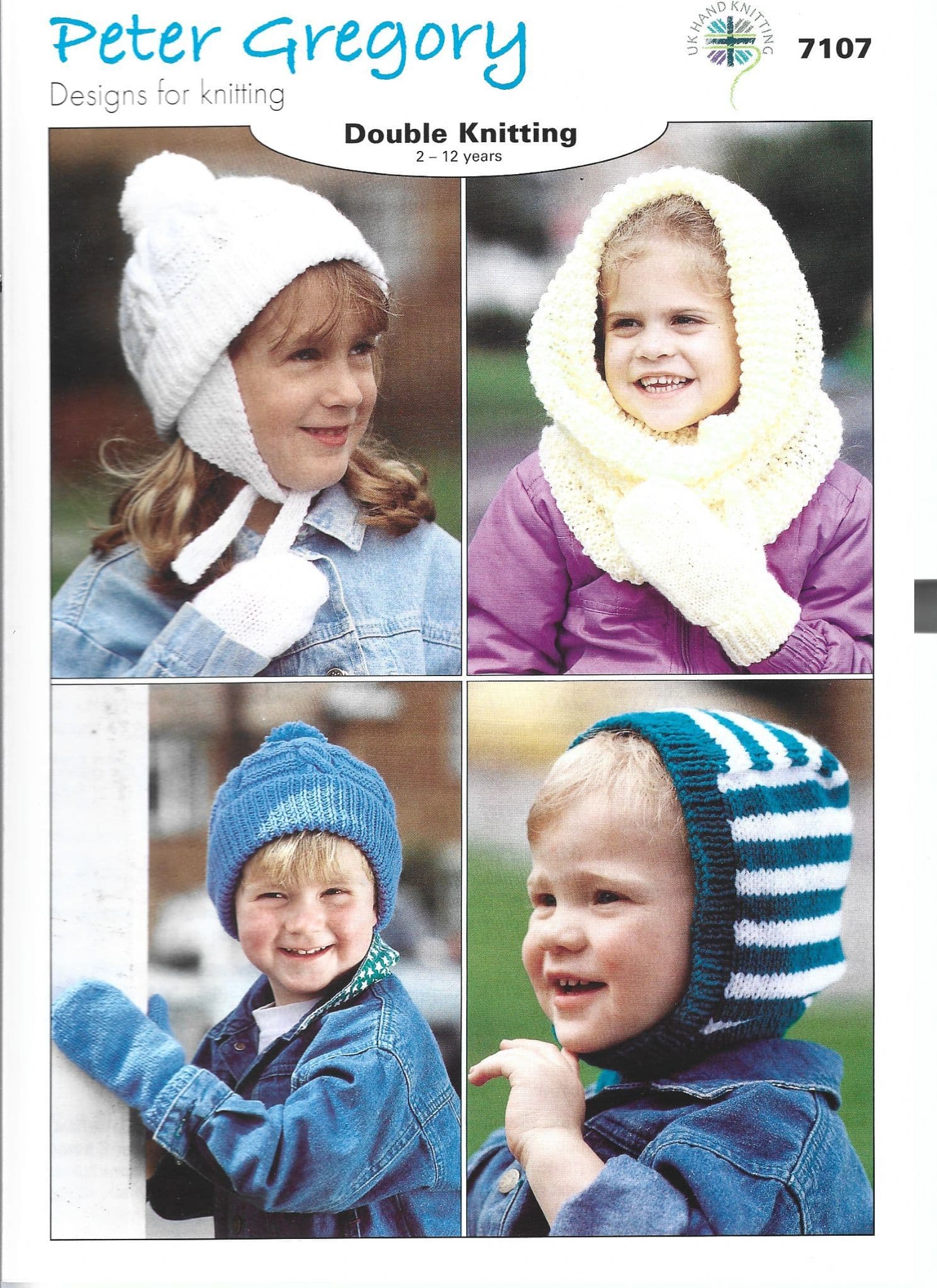 Peter Gregory Child Hats & Mittens (DK) - Hard Copy