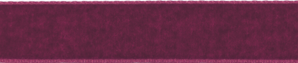 Velvet Ribbon: Bordeaux