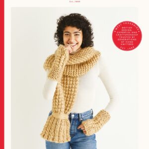 Sirdar Scarf & Wrist Warmers (Super Chunky) - Hard Copy