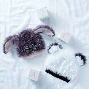 Sirdar Panda & Bunny Hats (DK) - Hard Copy