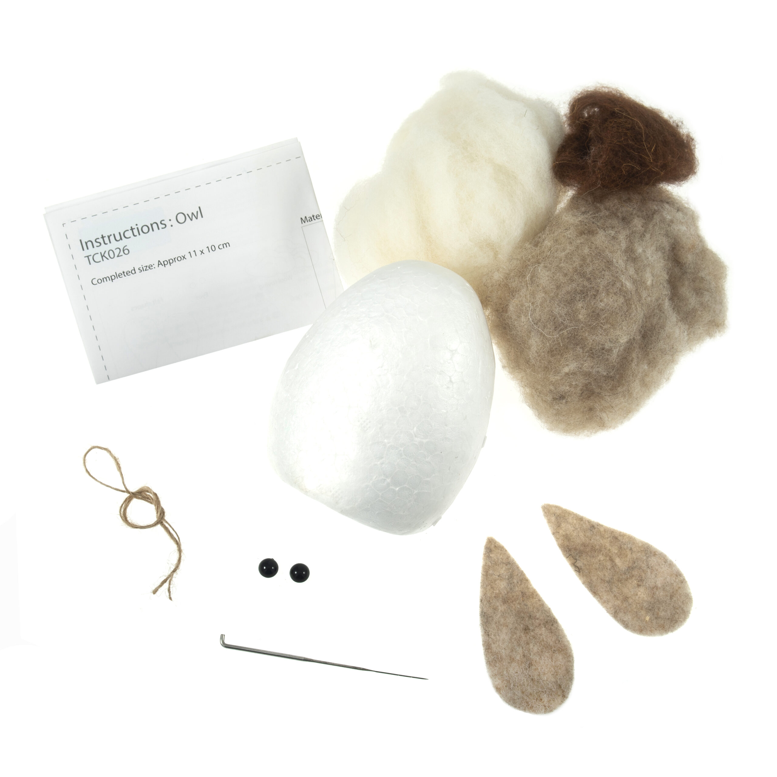 Needle Felting Kit: Owl - Image 4