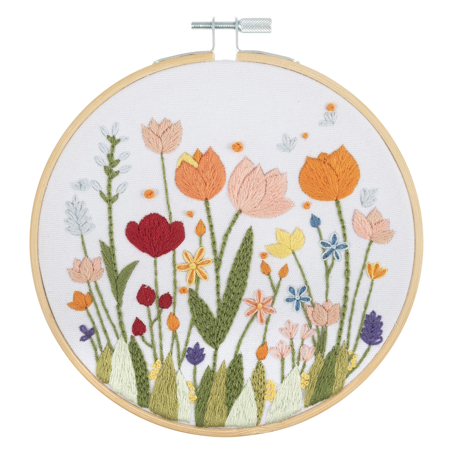 Embroidery Kit with Hoop: Bloom - Image 3