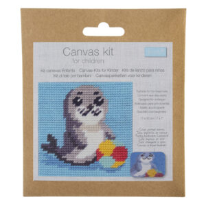 Half Stitch/Tapestry Kit: Children's: Sea Lion