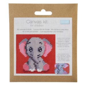 Half Stitch/Tapestry Kit: Children's: Elephant