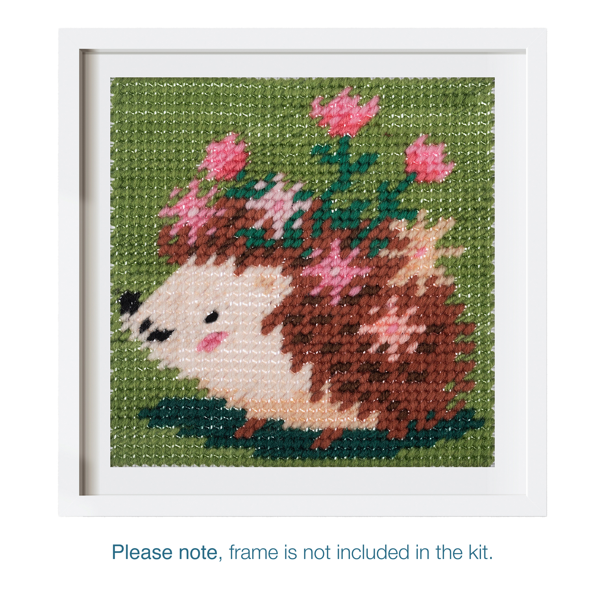 Half Stitch / Tapestry Kit: Hedgehog - Image 3