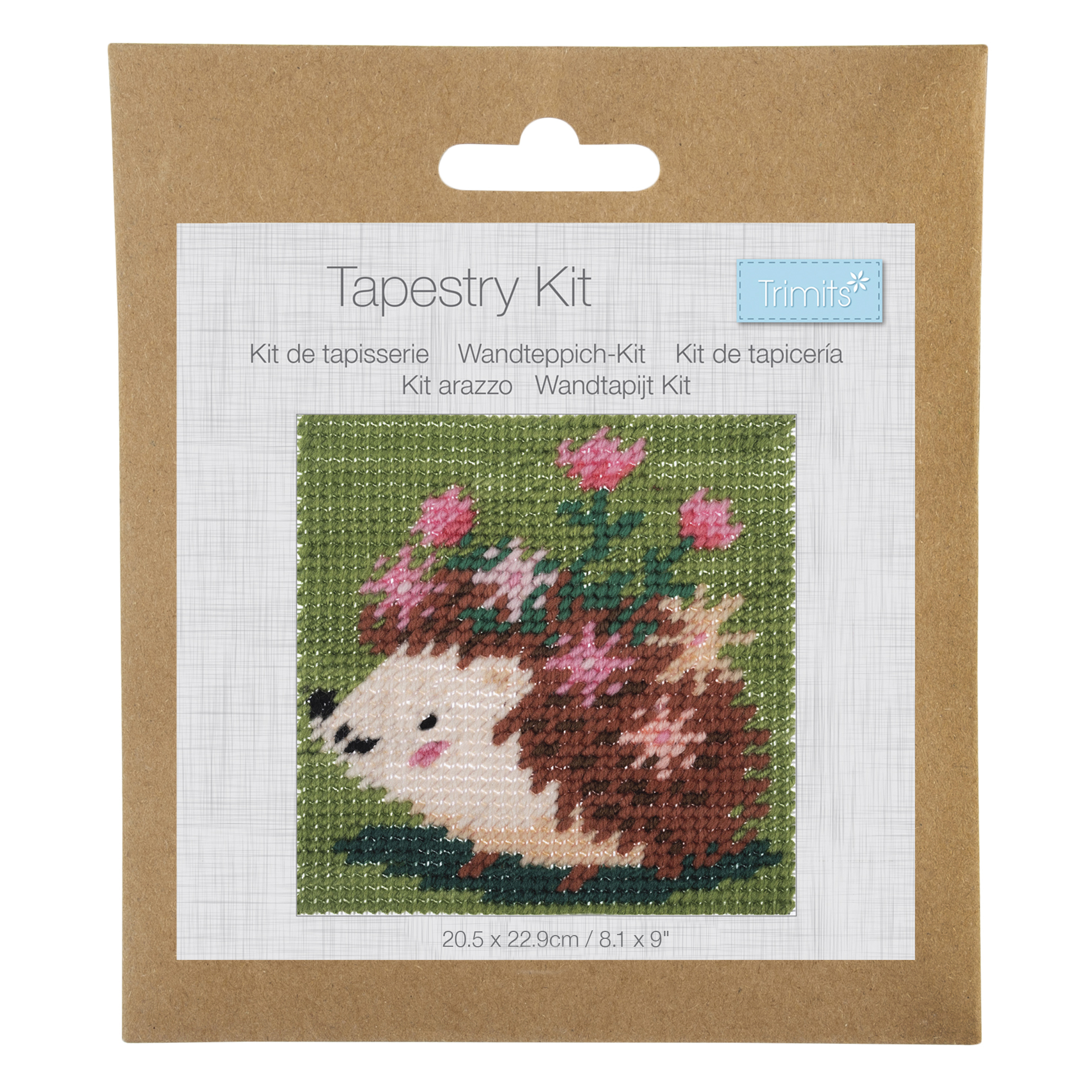 Half Stitch / Tapestry Kit: Hedgehog