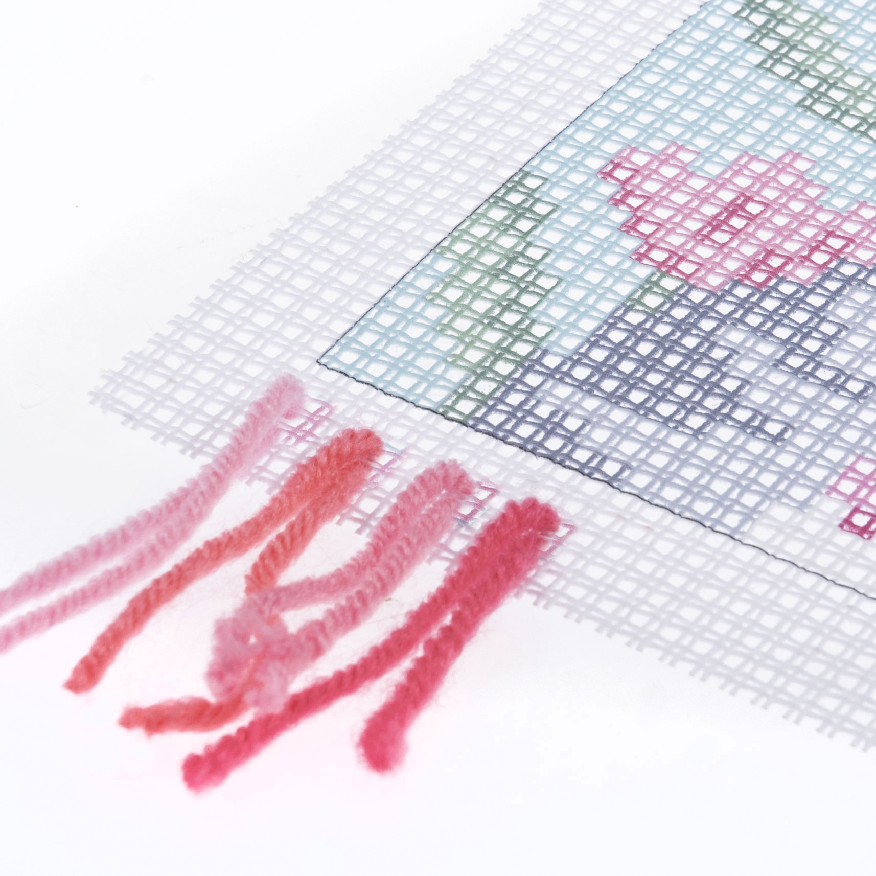 Half Stitch / Tapestry Kit: Cat - Image 3