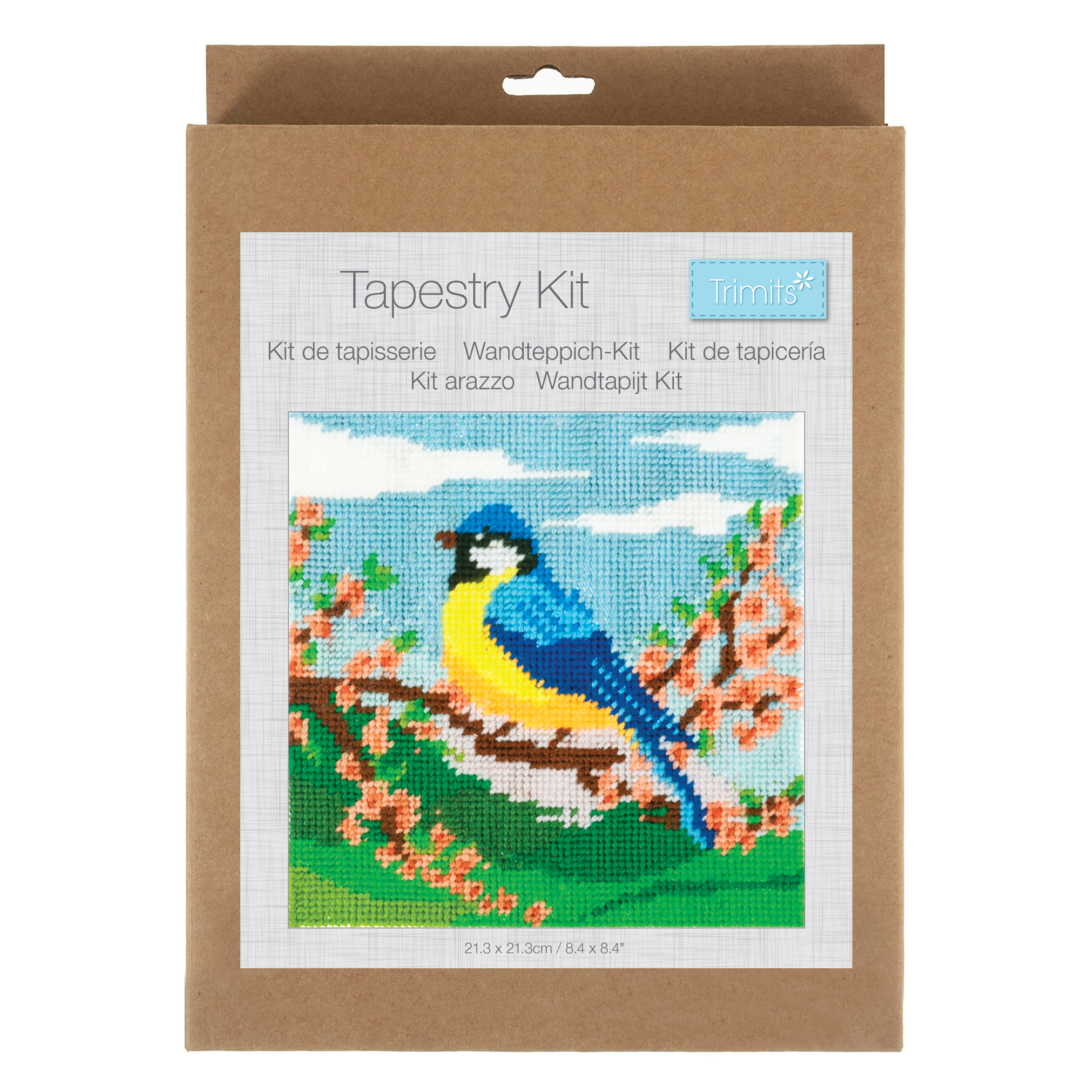 Half Stitch / Tapestry Kit: Bluetit