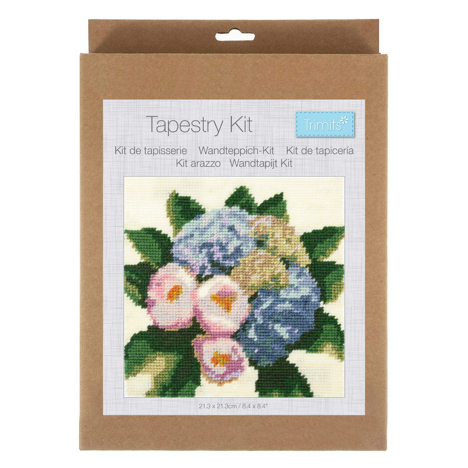 Half Stitch / Tapestry Kit: Hydrangea Bouquet
