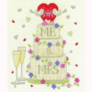 DMC | Cross Stitch Kit | Wedding Congratulations