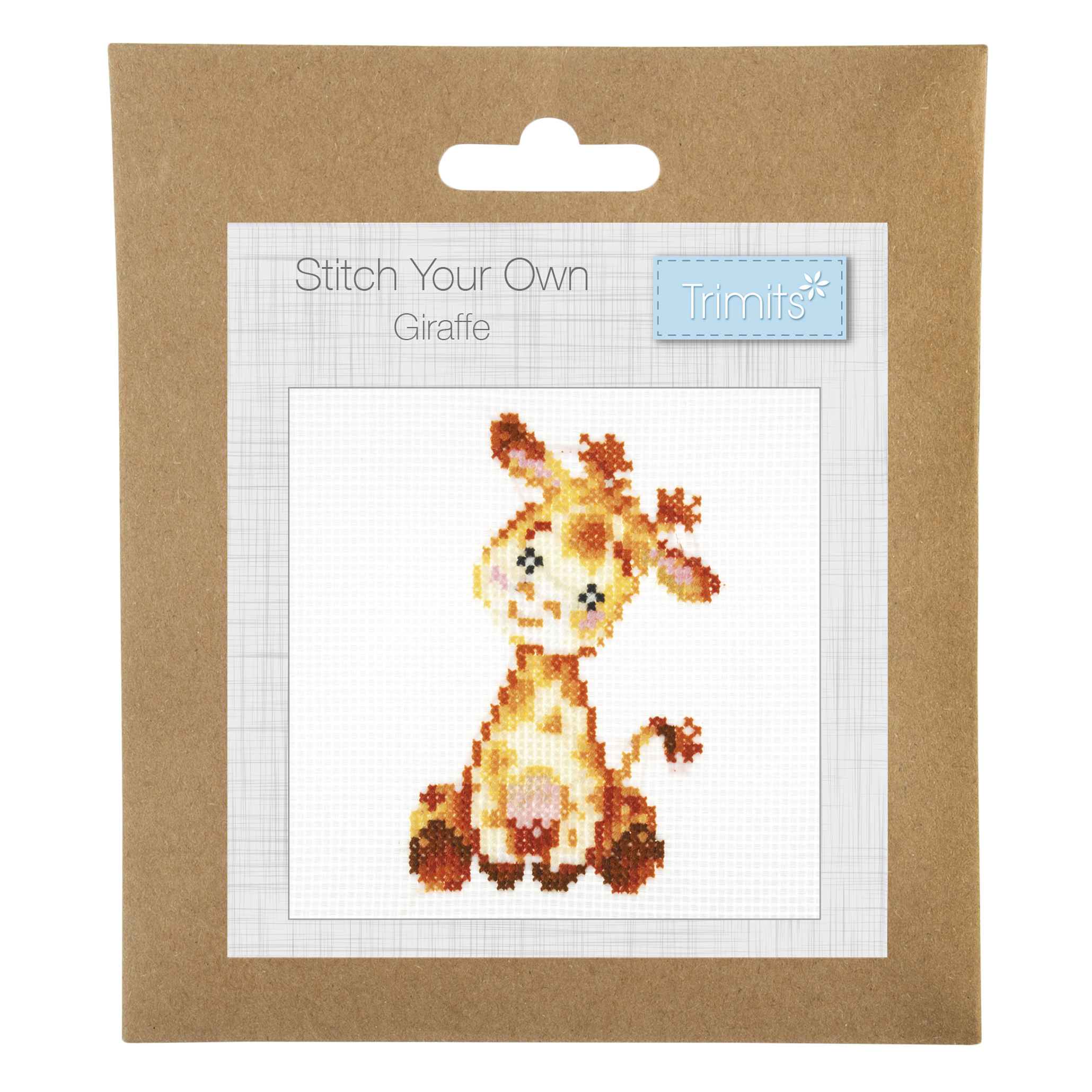 Counted Cross Stitch Kit: Mini: Giraffe
