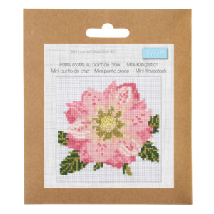 Counted Cross Stitch Kit: Mini: Hellebore