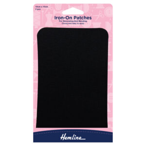 Iron on Patches - Black