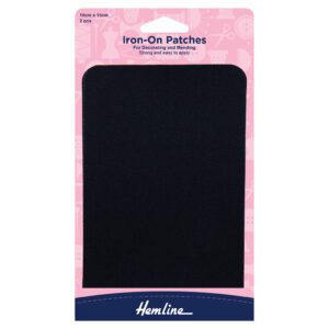Iron on Patches - Navy