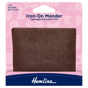 Iron on Mender - Brown